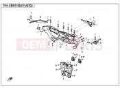 CFMOTO 2021 SSV ZFORCE 800 (CF800) REAR PLASTICS - F04-6