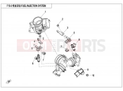 CFMOTO 2021 SSV ZFORCE 800 (CF800) FUEL INJECTION SYSTEM - F15-3