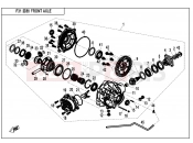 CFMOTO 2021 SSV ZFORCE 800 (CF800) FRONT AXLE - F31