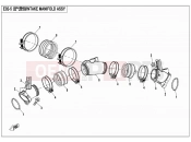 CFMOTO 2013 SSV ZFORCE 800 (CF800US-A) INTAKE MANIFOLD ASSY - E02-5