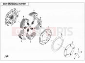 CFMOTO 2013 SSV ZFORCE 800 (CF800US-A) CLUTCH ASSY - E05-4