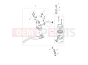Front Brake Master Cylinder - Triumph SPEED TRIPLE 1200 RX 2025