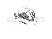 Triumph 2026 TRIDENT 660cc CN4040 > Exhaust System