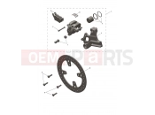 Triumph 2025 TRIDENT 660cc CN4040 > Rear Caliper & Disc