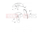 Triumph 2025 TRIDENT 660cc CN4040 > Front Mudguard