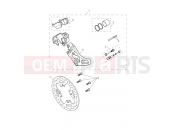 Rear Brake Caliper & Disc - Triumph SCRAMBLER 1200 XE - CL1737 > 2025