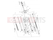 Front Forks & Lower Yokes - Triumph SCRAMBLER 900 - Liquid Cooled - > CM9963 2025