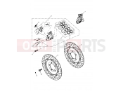 Triumph 2015 ROCKET III, CLASSIC & ROADSTER Front Brake Caliper & Discs
