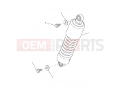 Triumph 2015 ROCKET III, CLASSIC & ROADSTER Rear Suspension Unit