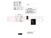 Triumph 2017 ROCKET III, CLASSIC & ROADSTER Warning Labels