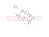 Triumph 2025 ROCKET 3 STORM GT Torsional Damper Assembly