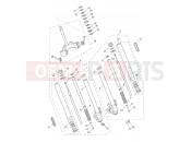 Triumph 2026 ROCKET 3 STORM GT Front Forks & Lower Yoke