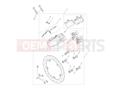 Triumph 2026 ROCKET 3 STORM GT Rear Caliper & Disc