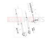 Triumph 2026 Tiger 1200 GT Pro Front Forks