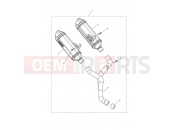 TRIUMPH SPEED TRIPLE S 735438 > Silencer, Slip-On, Arrow