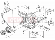 DUCATI Supersport 900 SS GENERATOR COVER FM &LT;007088 » IGNITION SYSTEM