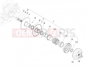 Driven pulley - Piaggio Liberty 50 (EU) 2026
