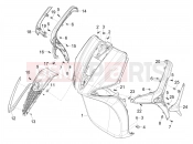 Front shield - Piaggio Liberty 50 (EU) 2026