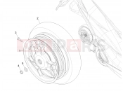 Rear wheel - Piaggio Liberty 50 (EU) 2026