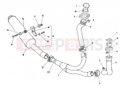 DUCATI 1991 Supersport 600 SS EXHAUST SYSTEM » EXHAUST SYSTEM