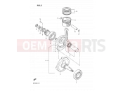 5 - CRANKSHAFT - Suzuki DR125S J (1988)