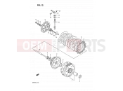 12 - CLUTCH - Suzuki DR125S J (1988)