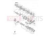 13 - TRANSMISSION - Suzuki DR125S J (1988)