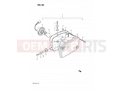 20 - HEADLAMP (E01) - Suzuki DR125S J (1988)