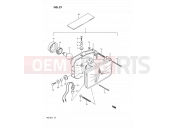21 - HEADLAMP (E02, E04, E15, E18, E21, E70) - Suzuki DR125S J (1988)