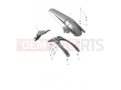 Rear Mudguard - Triumph TF250-E 2026
