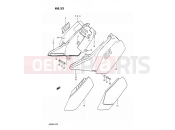 32 - FRAME COVER - Suzuki DR200 J (1988)