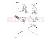 SUZUKI DR200 M (1991) 41 - LIGHT HANDLE SWITCH (E01,E02)