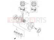 SUZUKI DR200SE K2 (2002) (E03,E28,E33) 5 - CRANKSHAFT