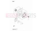7 - STARTER CLUTCH - Suzuki DR200SE K7 (2007) (E03,E28,E33)