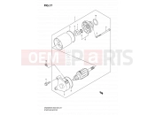 17 - STARTING MOTOR - Suzuki DR200SE K7 (2007) (E03,E28,E33)