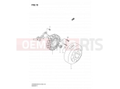 18 - MAGNETO - Suzuki DR200SE K7 (2007) (E03,E28,E33)