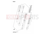 40 - FRONT DAMPER - Suzuki DR200SE K7 (2007) (E03,E28,E33)