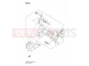 43 - FRONT CALIPER - Suzuki DR200SE K7 (2007) (E03,E28,E33)