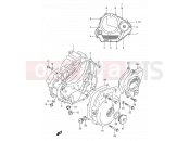 SUZUKI DR350 N (1992) (E01) 4 - CRANKCASE COVER