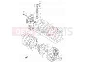 SUZUKI DR350 N (1992) (E01) 14 - CLUTCH