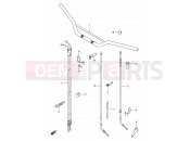 SUZUKI DR350 N (1992) (E01) 33 - HANDLEBAR