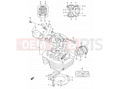 SUZUKI DR350 S (1995) (E03) 1 - CYLINDER HEAD