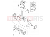 SUZUKI DR350 S (1995) (E03) 5 - CRANKSHAFT