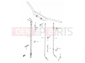 SUZUKI DR350 S (1995) (E03) 32 - HANDLEBAR