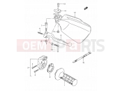 SUZUKI DR350 S (1995) (E03) 33 - RIGHT KNUCKLE COVER