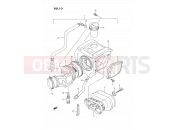 10 - AIR CLEANER - Suzuki DR350S L (1990) (E02)