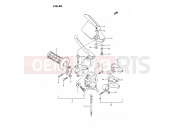 40 - LEFT HANDLE SWITCH - Suzuki DR350S L (1990) (E02)
