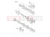 15 - TRANSMISSION - Suzuki DR350S M (1991) (E02)