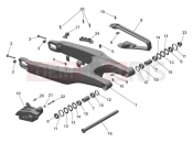 Swinging Arm - Triumph TF450-C 2025