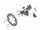 Rear Caliper & Discs - Triumph TF450-E 2026